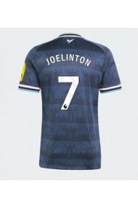 Newcastle United Joelinton #7 Jalkapallovaatteet Vieraspaita 2026-27 Lyhythihainen